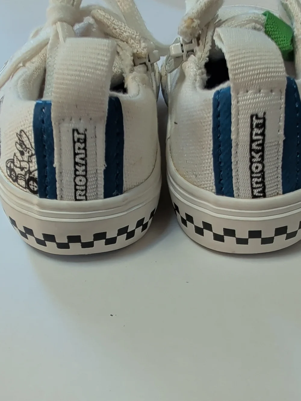 Zara, Kids Mario Kart Sneakers. Euro Sz 19 (3.5-4). *MISSING ONE SHOELACE*